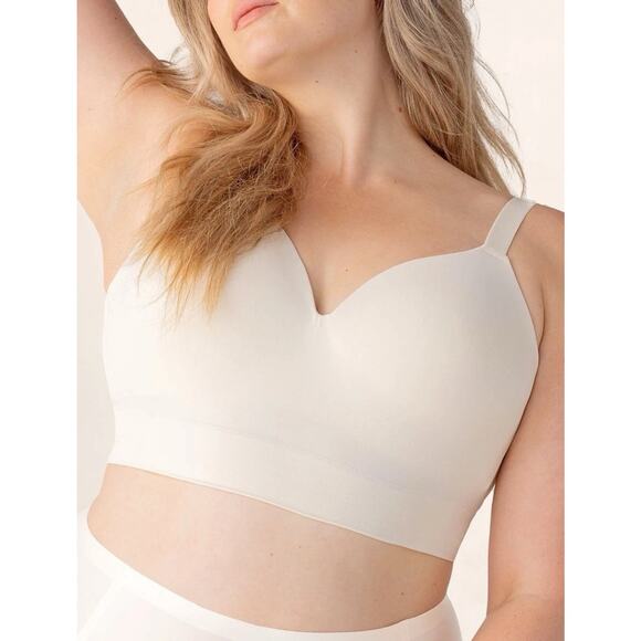 TRUEKIND 10210 Supportive Comfort Wireless Shaping Bra Beige Womens XL NWT - Picture 6 of 8